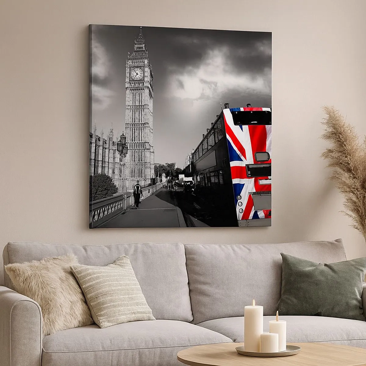 Quadro em tela - Grande e orgulhosa - 30x30 cm