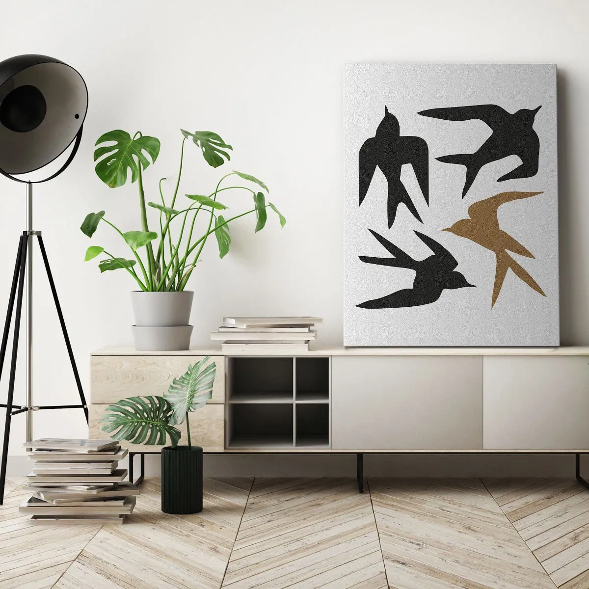 Quadro em tela - Engula a diversão - 50x70 cm
