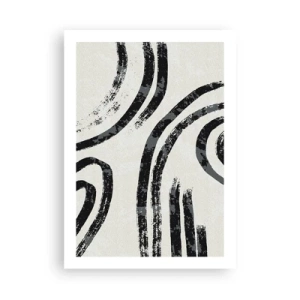 Pôster - Meio parado - 50x70 cm