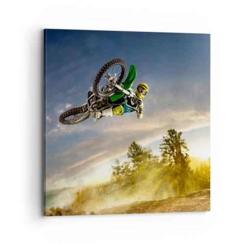 Quadro em tela - Hora da aventura! - 70x70 cm