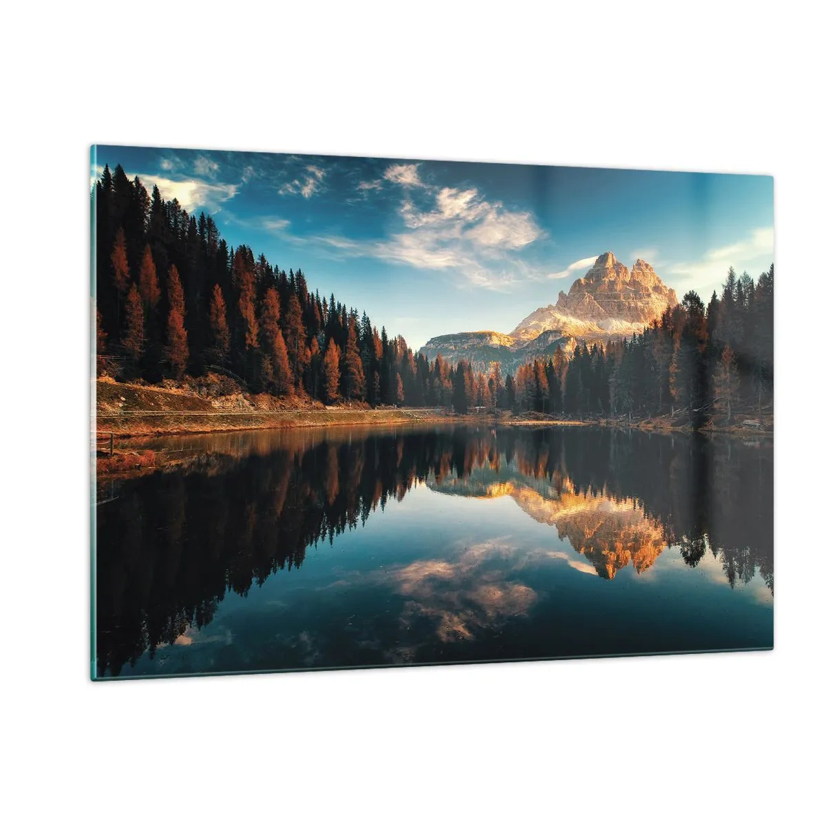 Quadro em vidro - Paisagem dupla - 120x80 cm