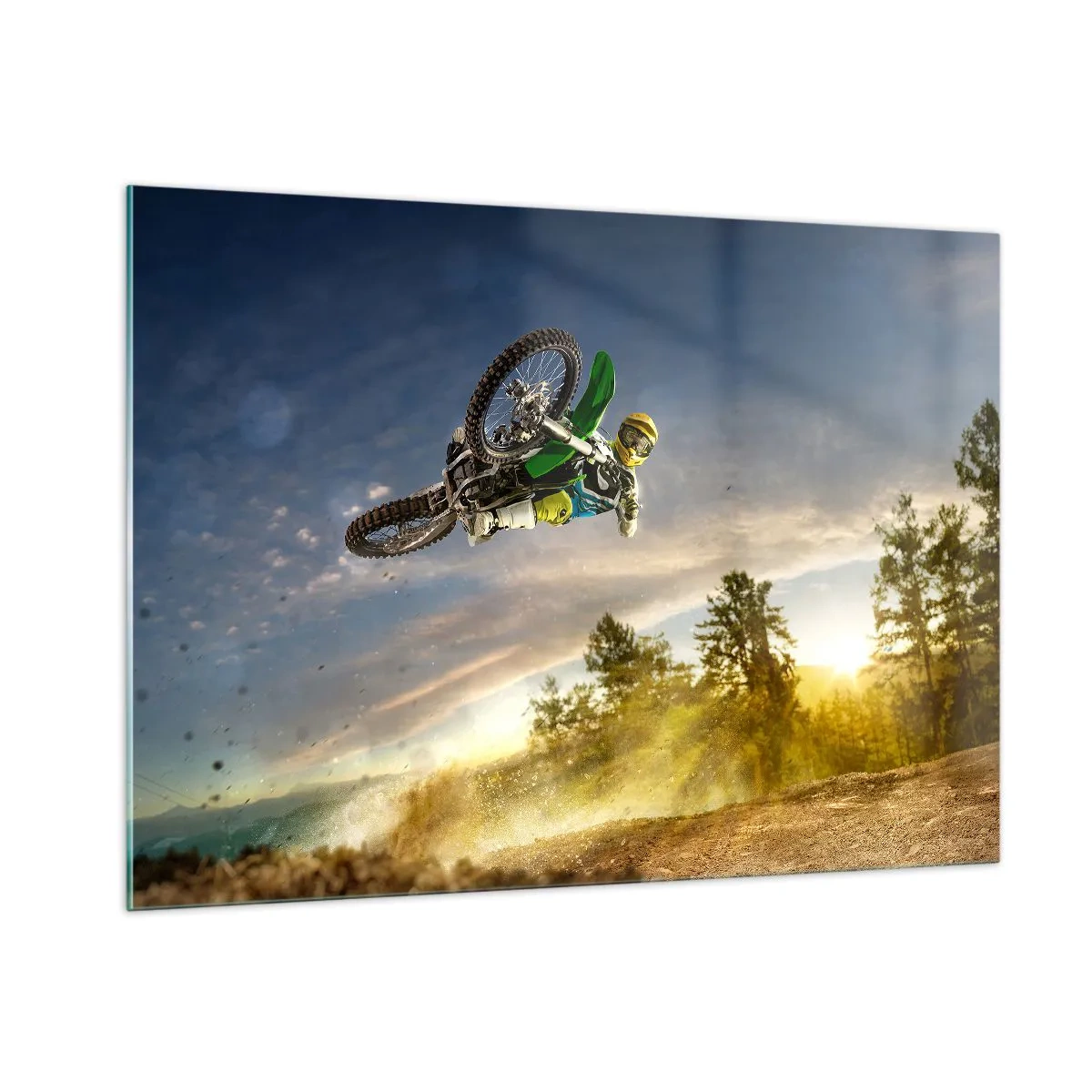 Quadro em vidro - Hora da aventura! - 100x70 cm