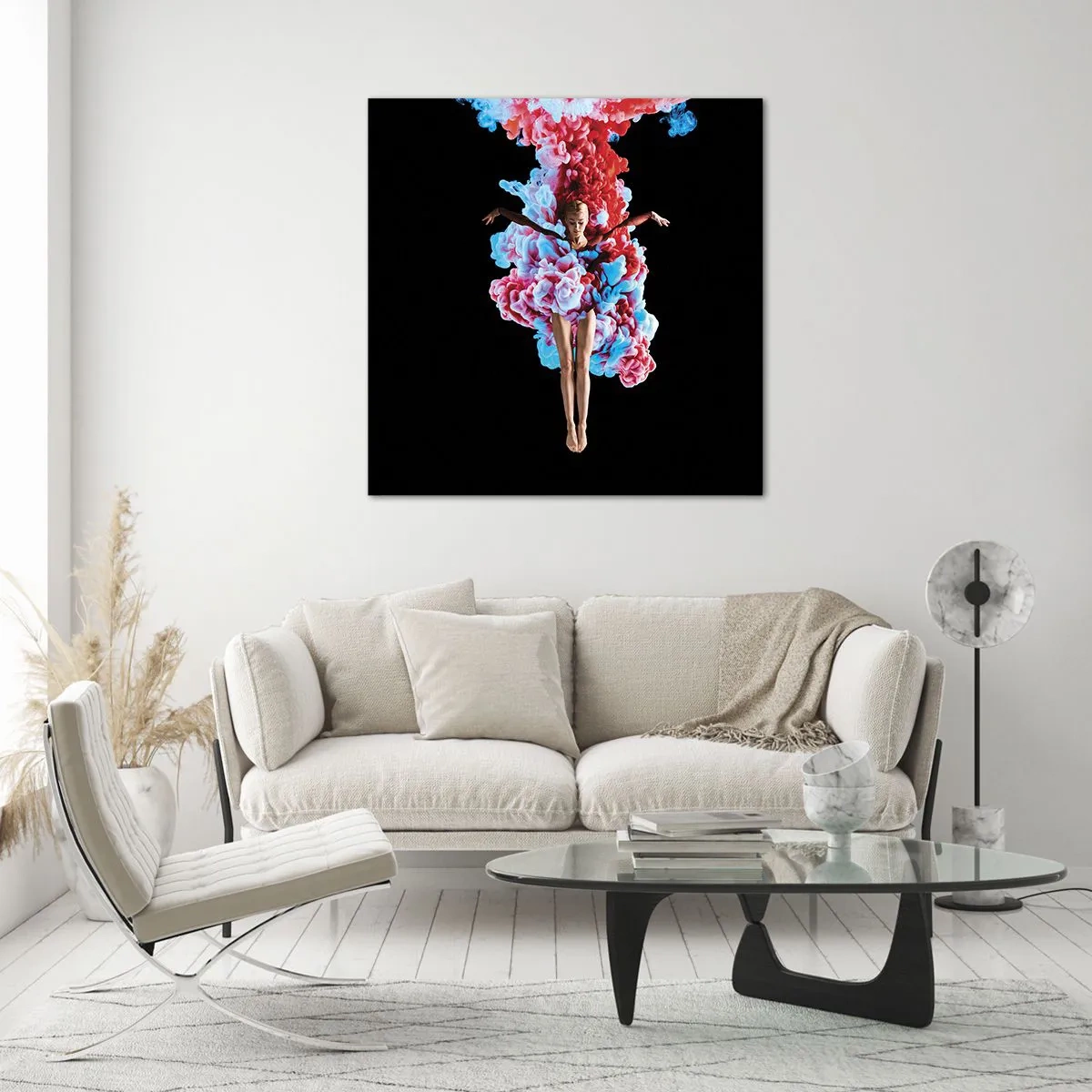 Quadro em vidro - Em pleno florescimento - 70x70 cm