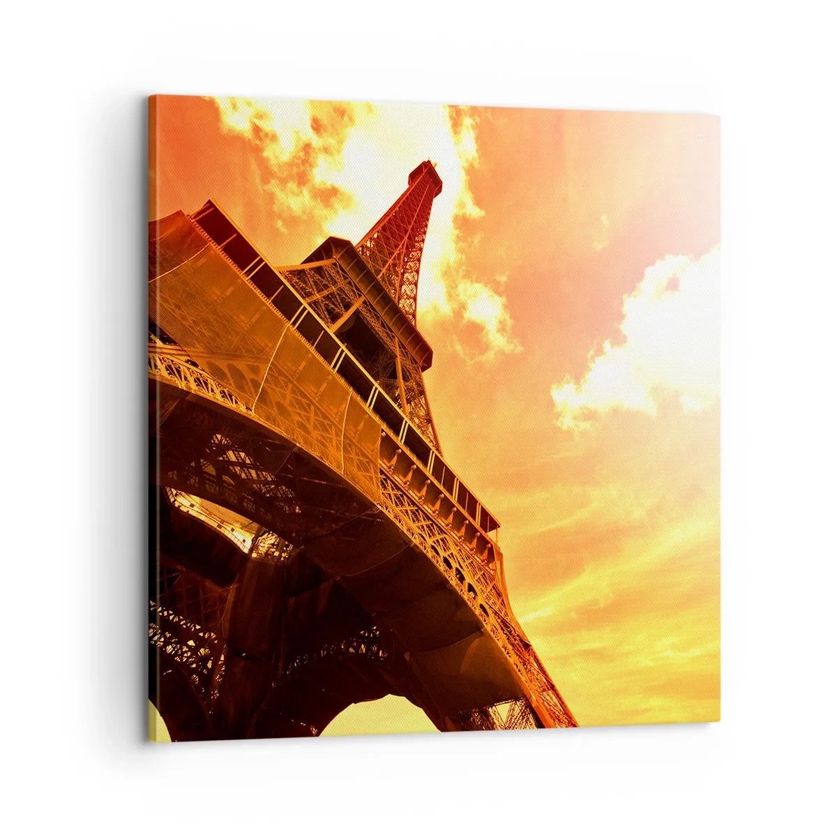 Quadro em tela - Monumental, dourada pelo sol - 60x60 cm
