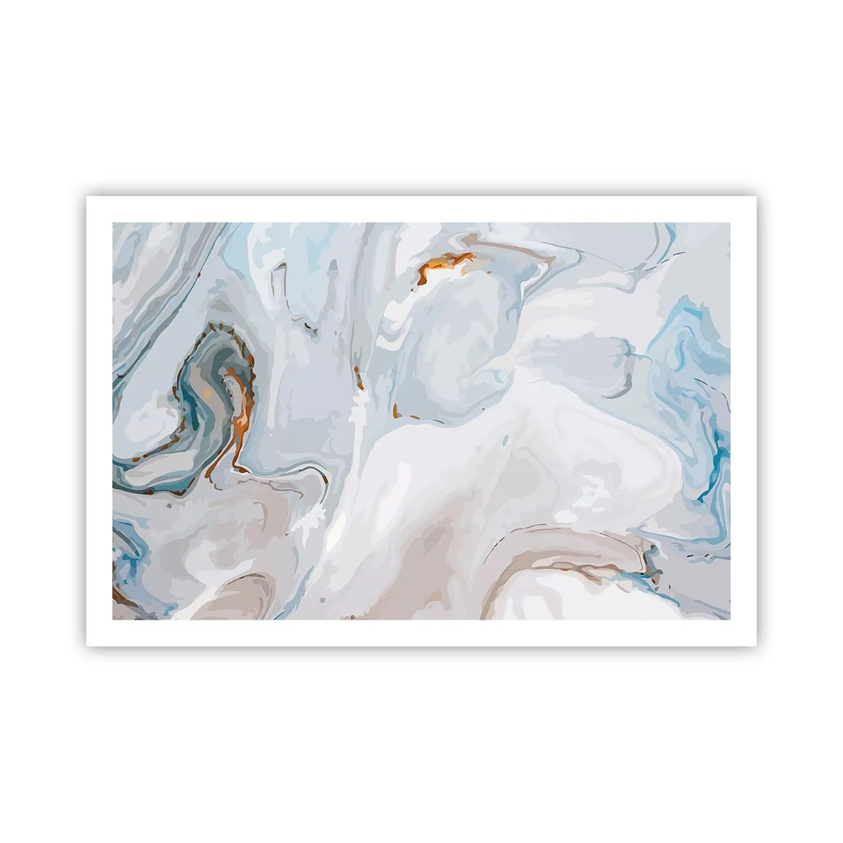 Pôster - Branco elevado - 91x61 cm