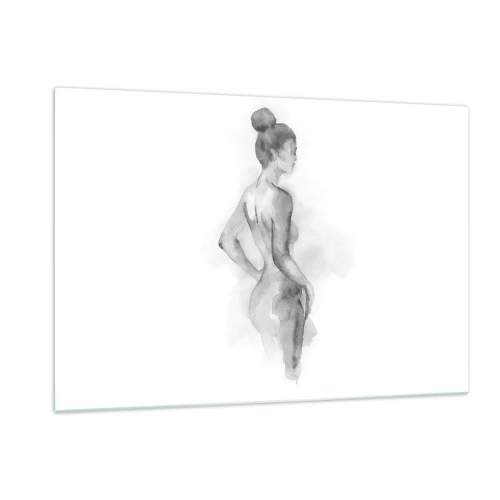 Quadro em vidro - Linda como uma pintura - 120x80 cm