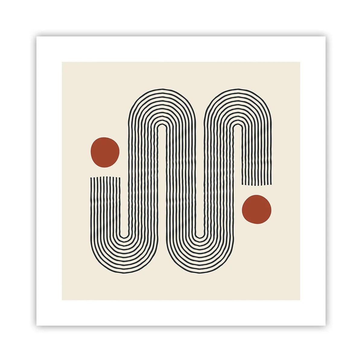 Pôster - Do início ao fim - 40x40 cm