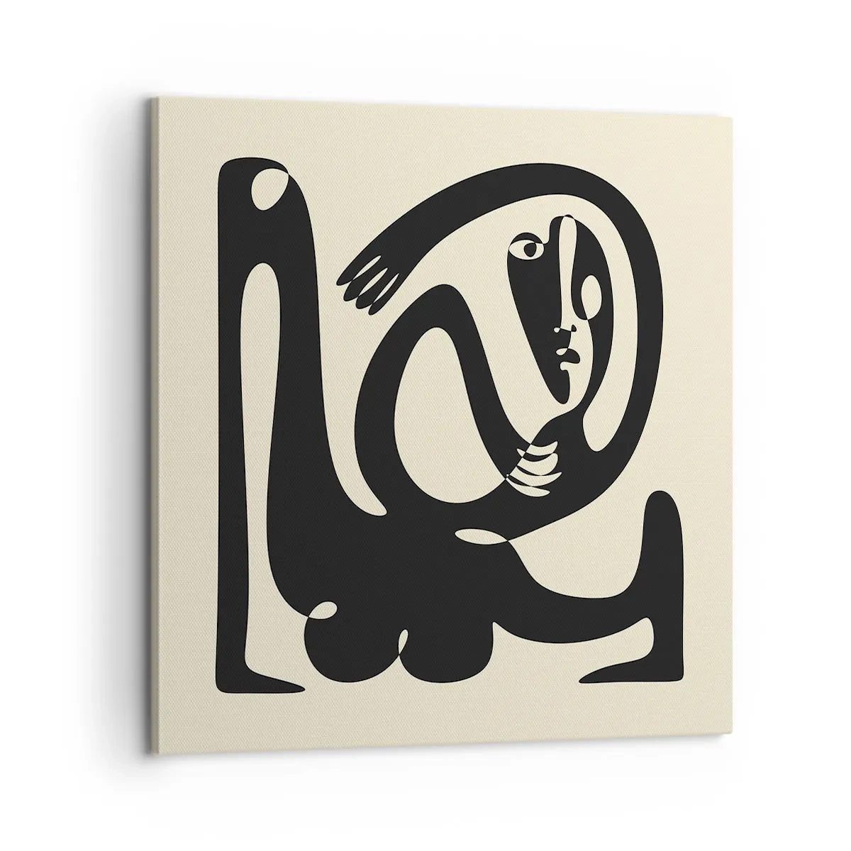 Quadro em tela - Quase Picasso - 60x60 cm