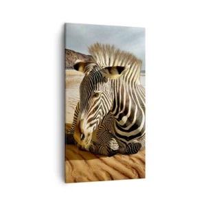 Quadro em tela - Combinamos bem - 45x80 cm