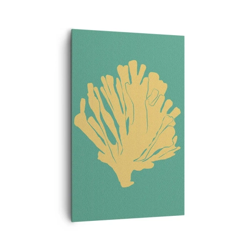 Quadro em tela - Arbusto florestal subaquático - 80x120 cm