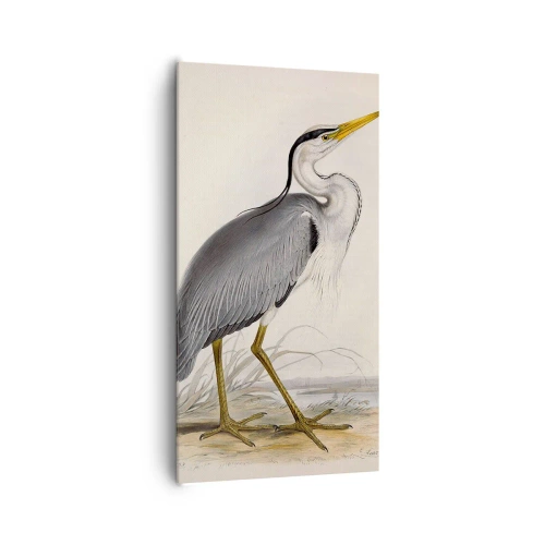 Quadro em tela - Graça de garça - 65x120 cm