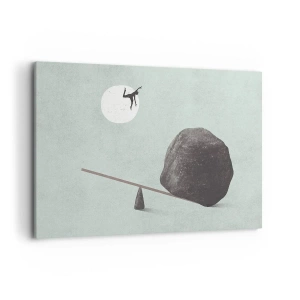 Quadro em tela - Um sonho tornado realidade - 100x70 cm