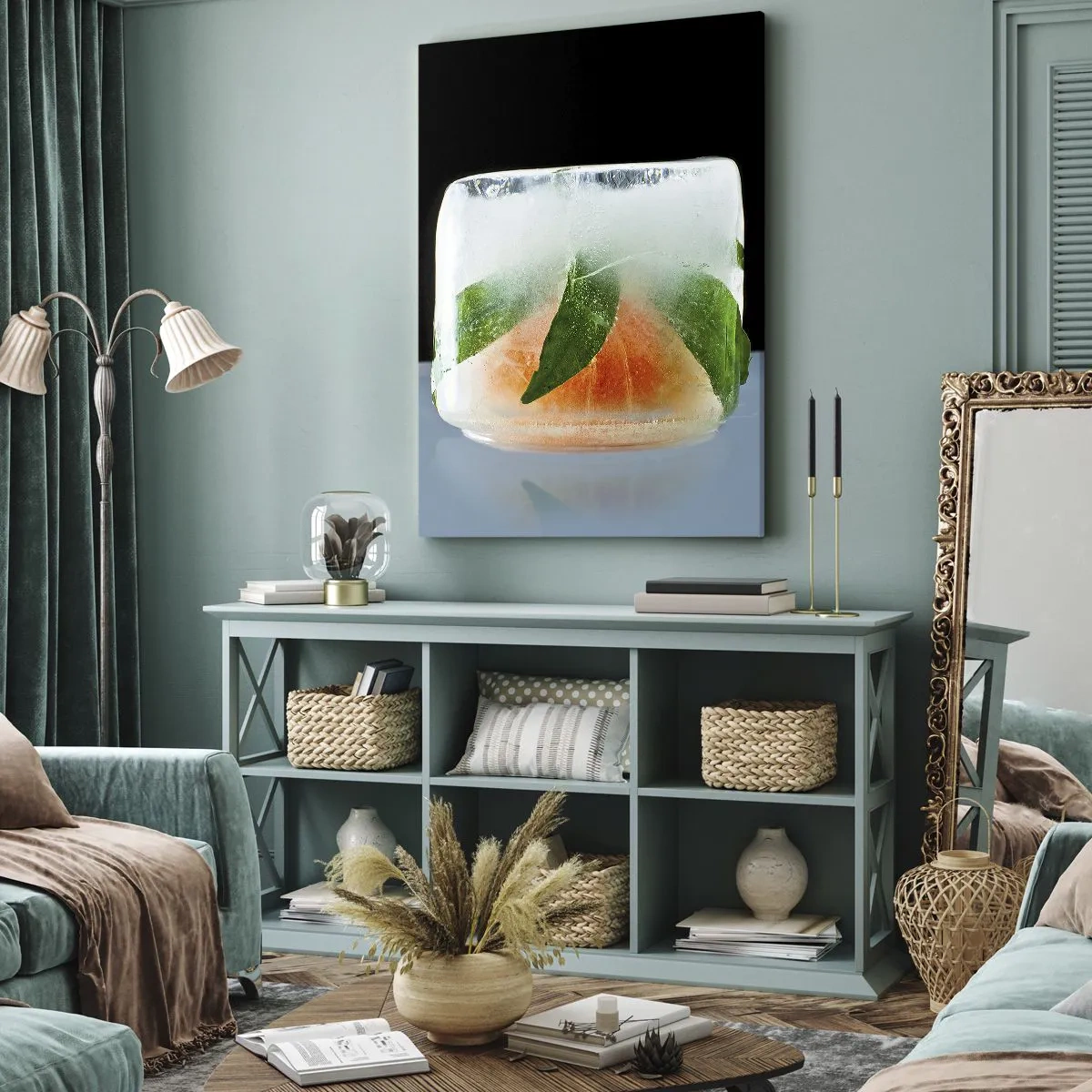 Quadro em tela - Frescor e refresco - 50x70 cm