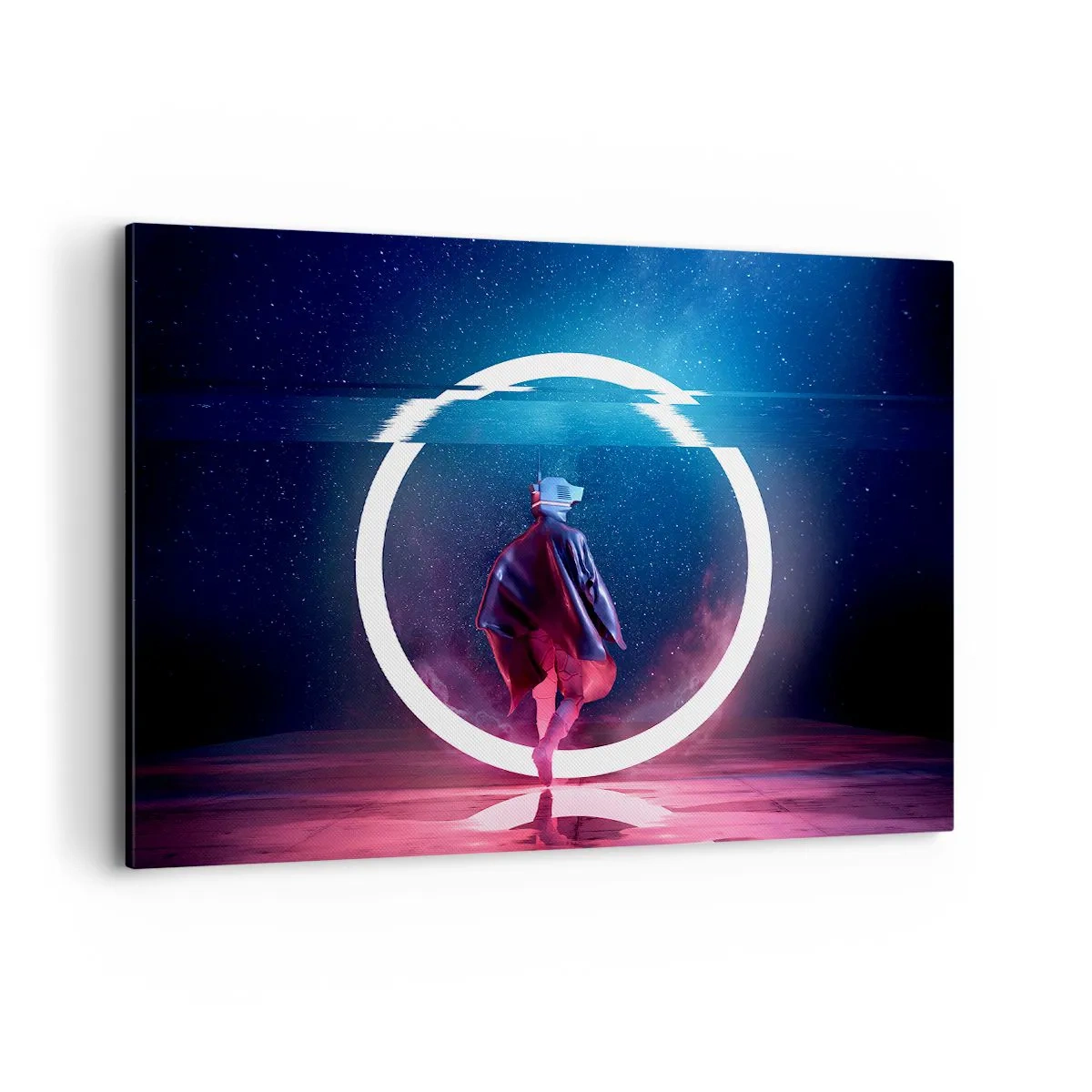 Quadro em tela - Entre Mundos - 100x70 cm