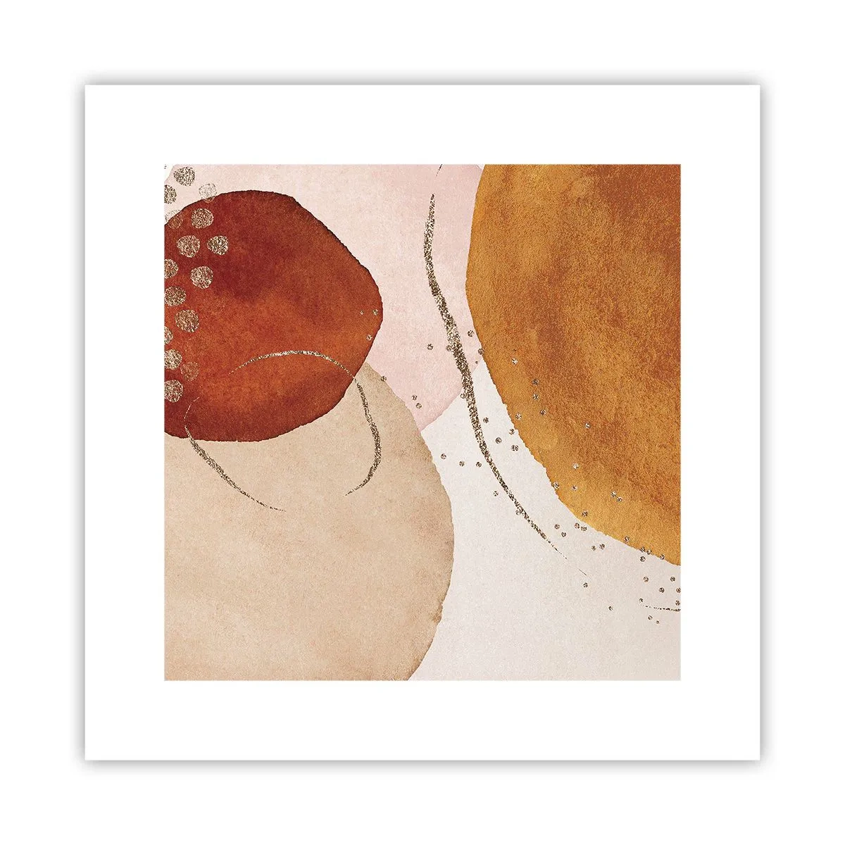 Pôster - Redondeza e movimento - 30x30 cm