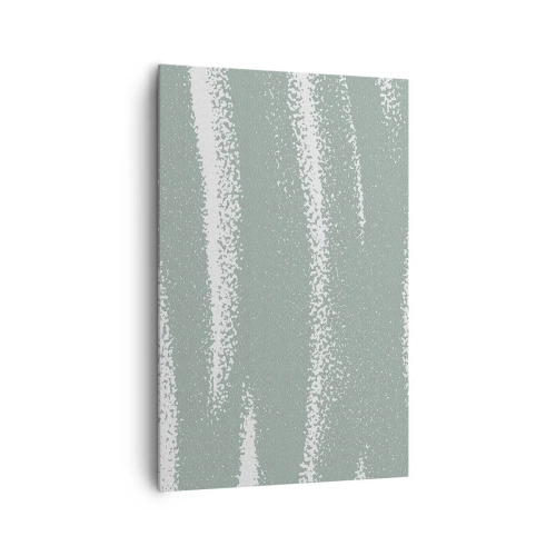 Quadro em tela - Abstração em um clima de inverno - 80x120 cm