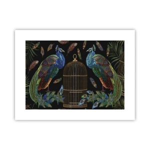 Pôster - Em vestes reais - 40x30 cm