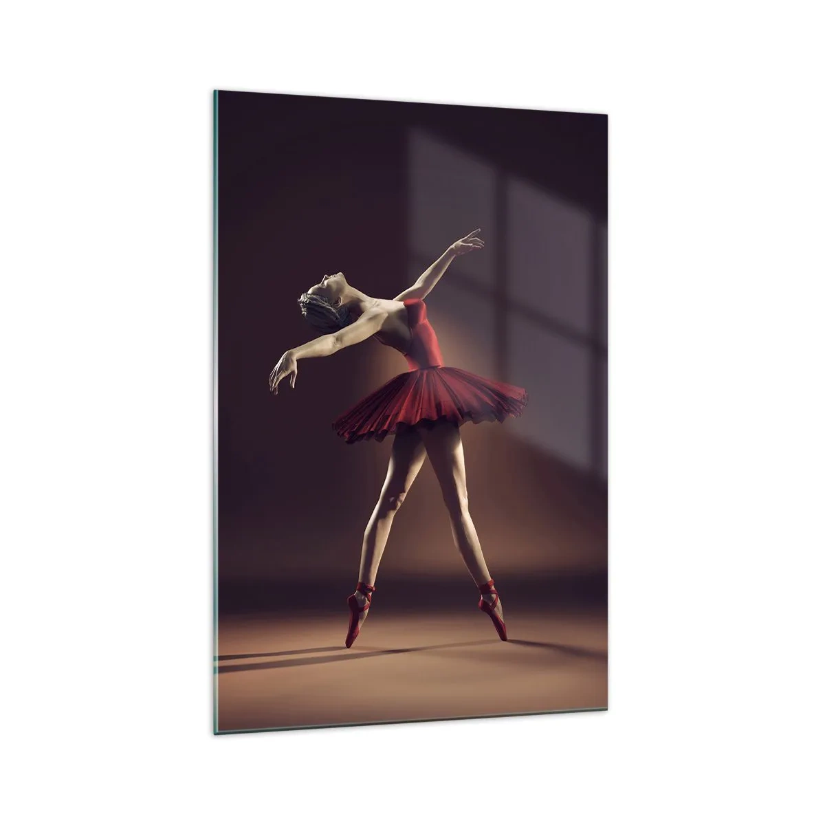 Quadro em vidro - Prima ballerina - 70x100 cm