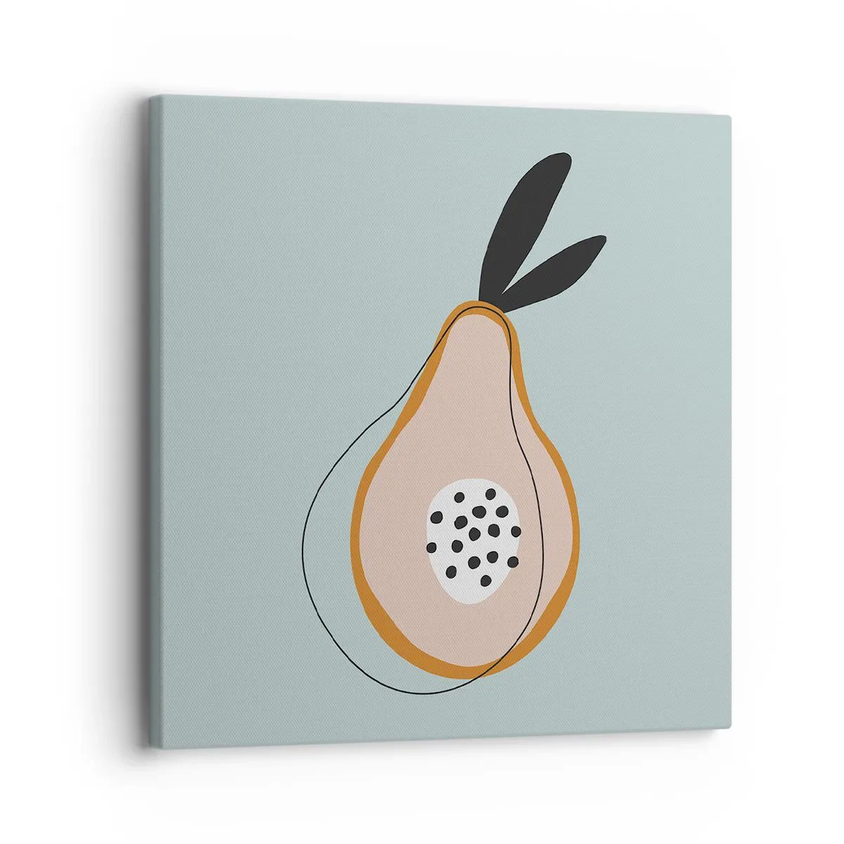 Quadro em tela - Penetrar na natureza das coisas - 30x30 cm