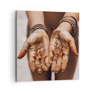 Quadro em tela - Um presente para si - 60x60 cm