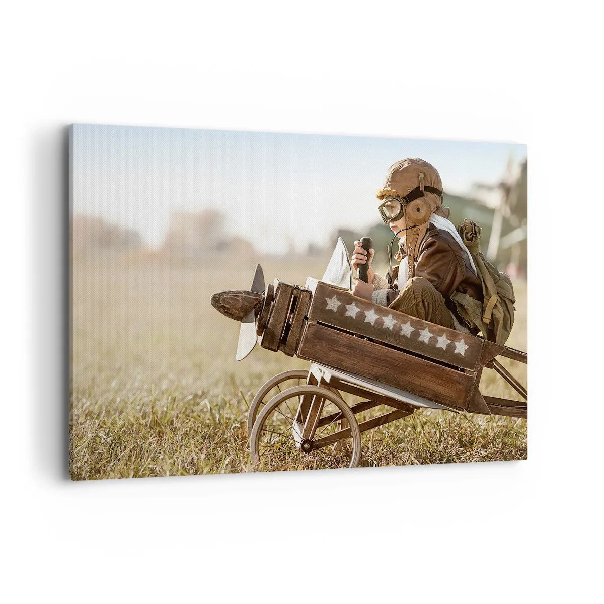 Quadro em tela - O início rumo a um sonho - 100x70 cm