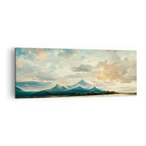 Quadro em tela - Sob a proteção do céu - 140x50 cm