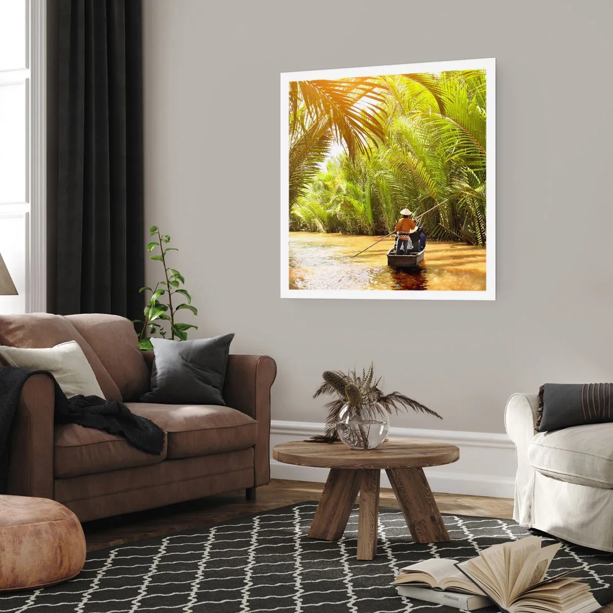 Pôster - Desfiladeiro das palmeiras - 50x50 cm