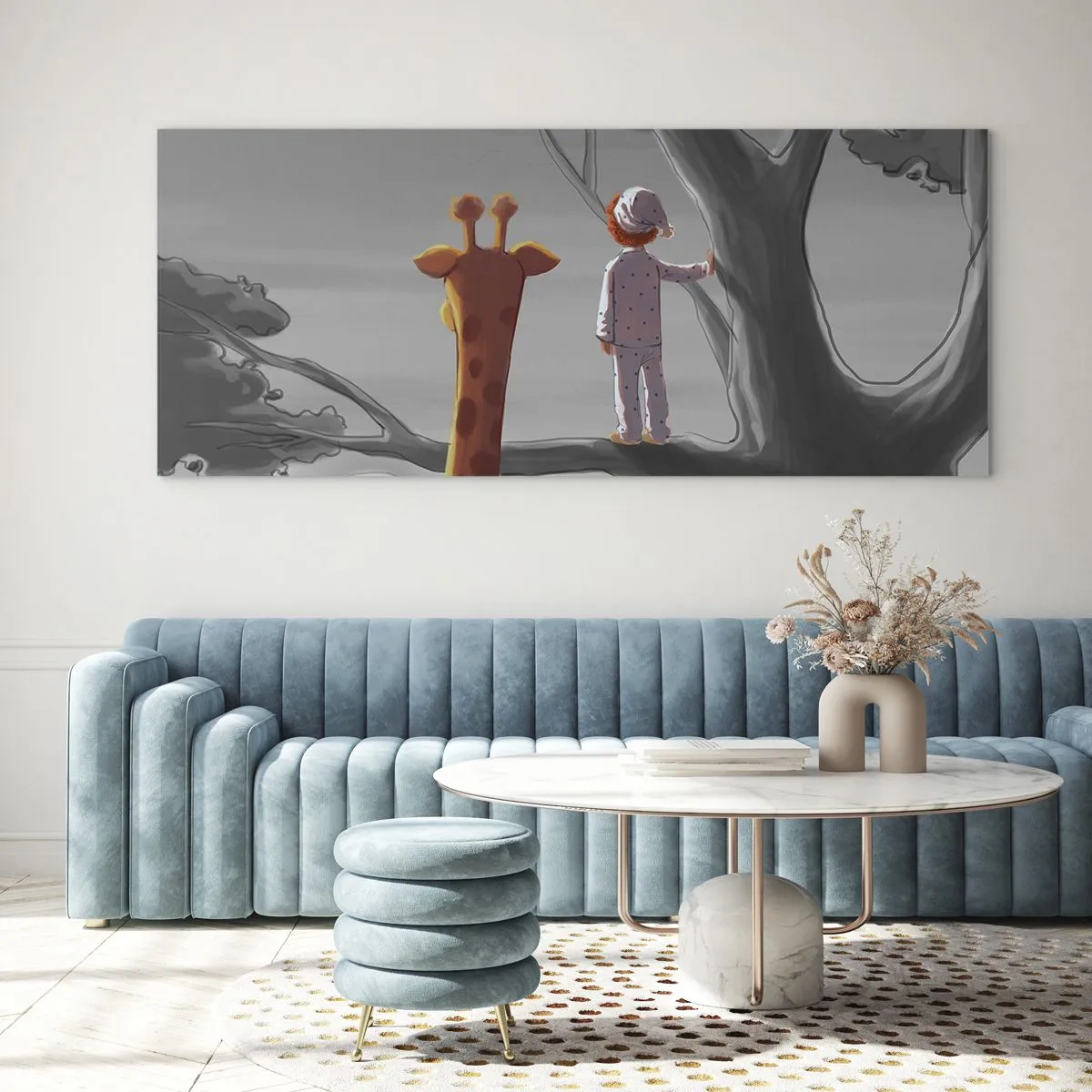 Quadro em vidro - Isso está realmente acontecendo - 140x50 cm