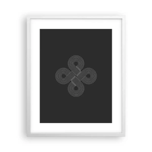 Pôster em moldura branca - No espírito celta - 40x50 cm