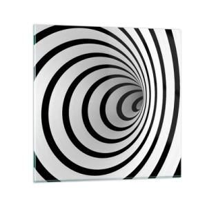 Quadro em vidro - Também não resiste? - 70x70 cm