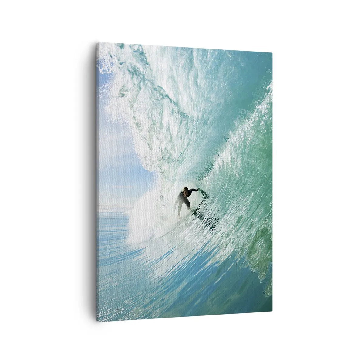 Quadro em tela - Na crista da onda - 50x70 cm