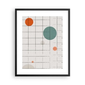 Pôster com moldura preta - Encurralado. Nós ou eles? - 40x50 cm