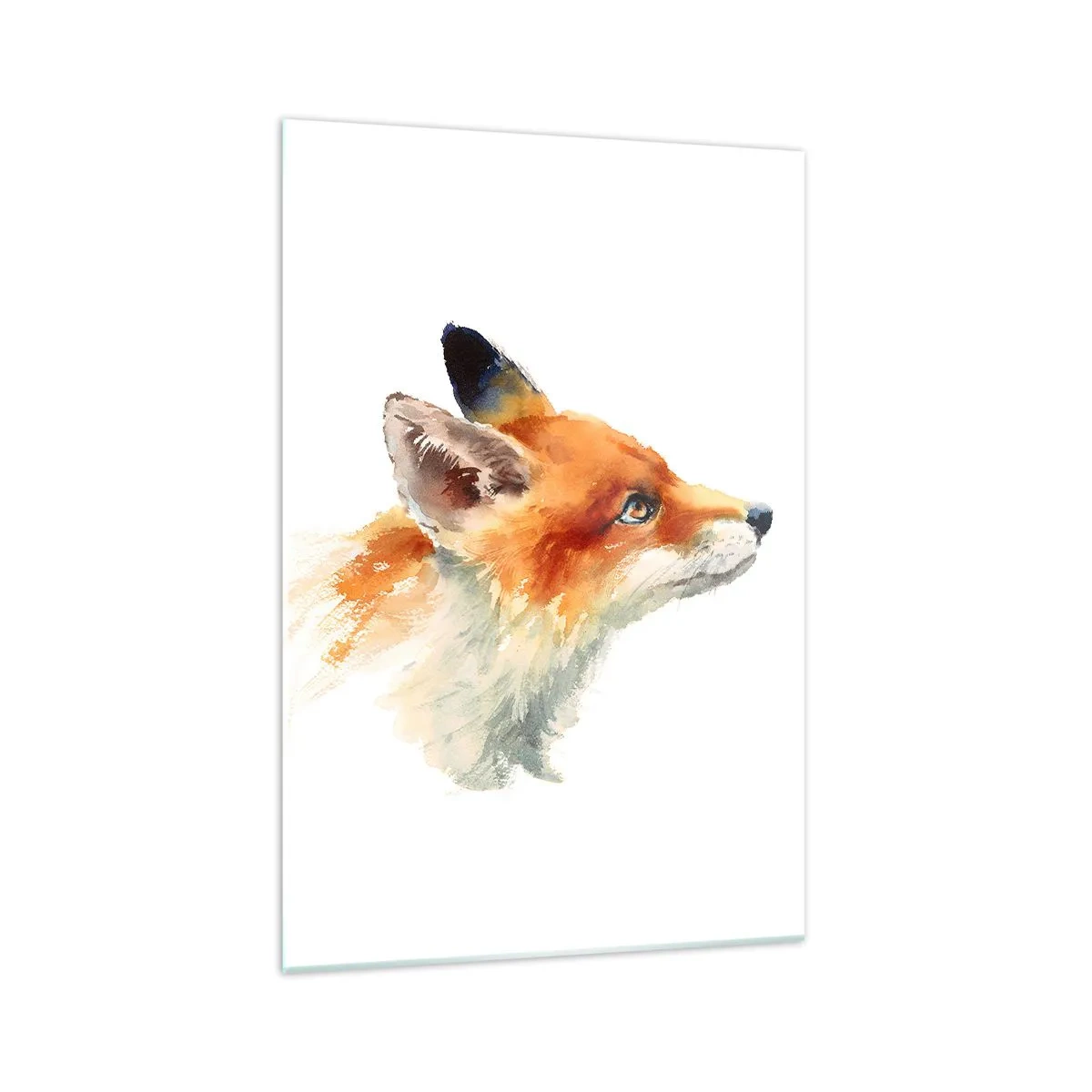 Quadro em vidro - Nunca é demais ter cuidado - 70x100 cm