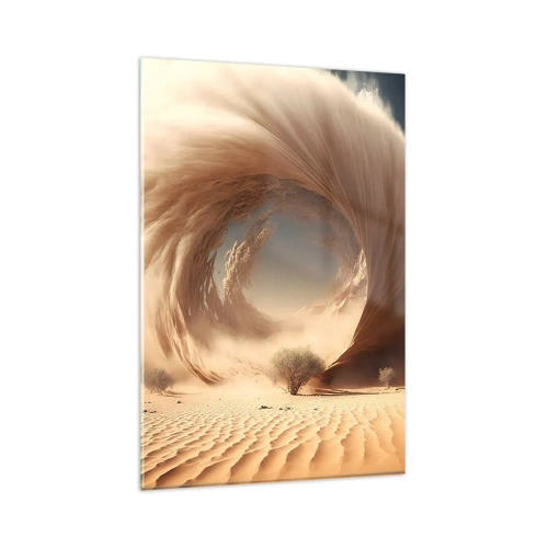 Quadro em vidro - Portal aberto - 80x120 cm