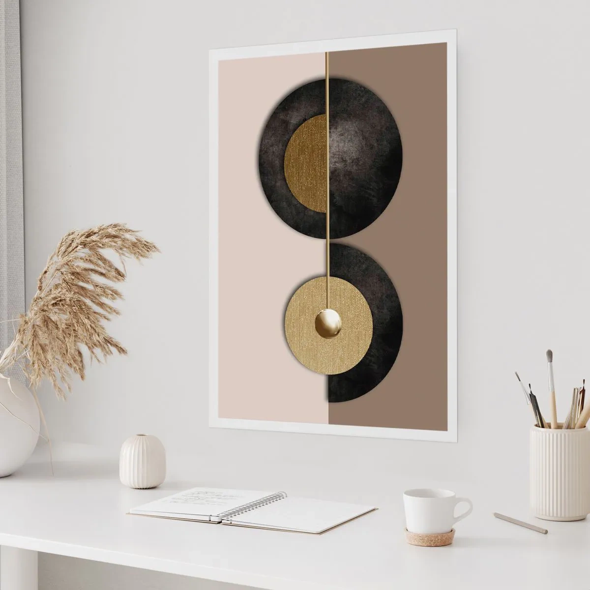 Pôster - Variações ao redor do círculo - 61x91 cm