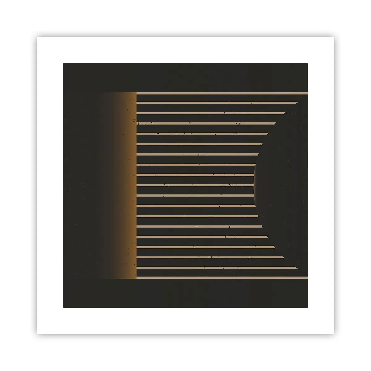 Pôster - Explorar a escuridão - 40x40 cm