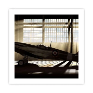 Pôster - Descanso do guerreiro - 50x50 cm