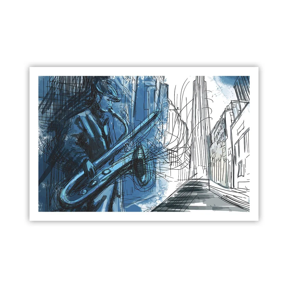 Pôster - Rapsódia Urbana - 91x61 cm