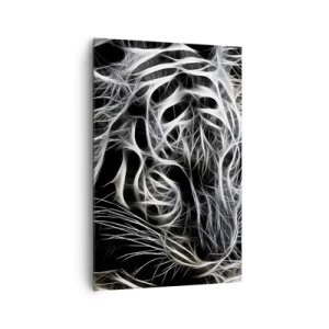 Quadro em tela - Um estudo da leveza do gato - 80x120 cm