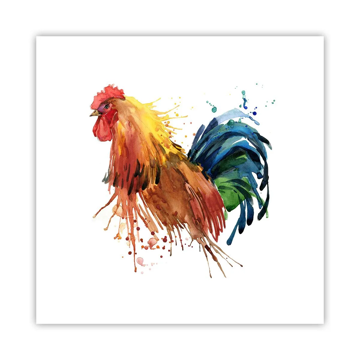 Pôster - Manto real, orgulho real - 40x40 cm