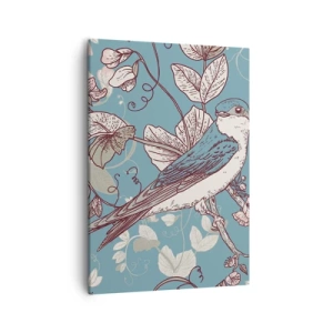 Quadro em tela - Cantos no choupo-branco - 50x70 cm