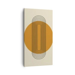 Quadro em tela - O plano perfeito - 55x100 cm