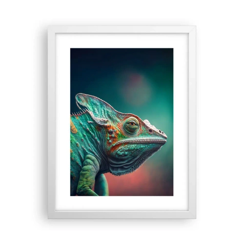 Pôster em moldura branca - Estás a ver-me? Isso não é bom… - 30x40 cm