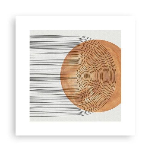 Pôster - Composição solar - 30x30 cm