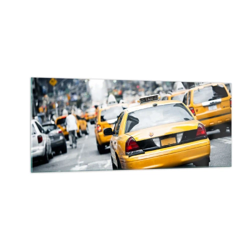 Quadro em vidro - Apenas nesta cidade - 100x40 cm