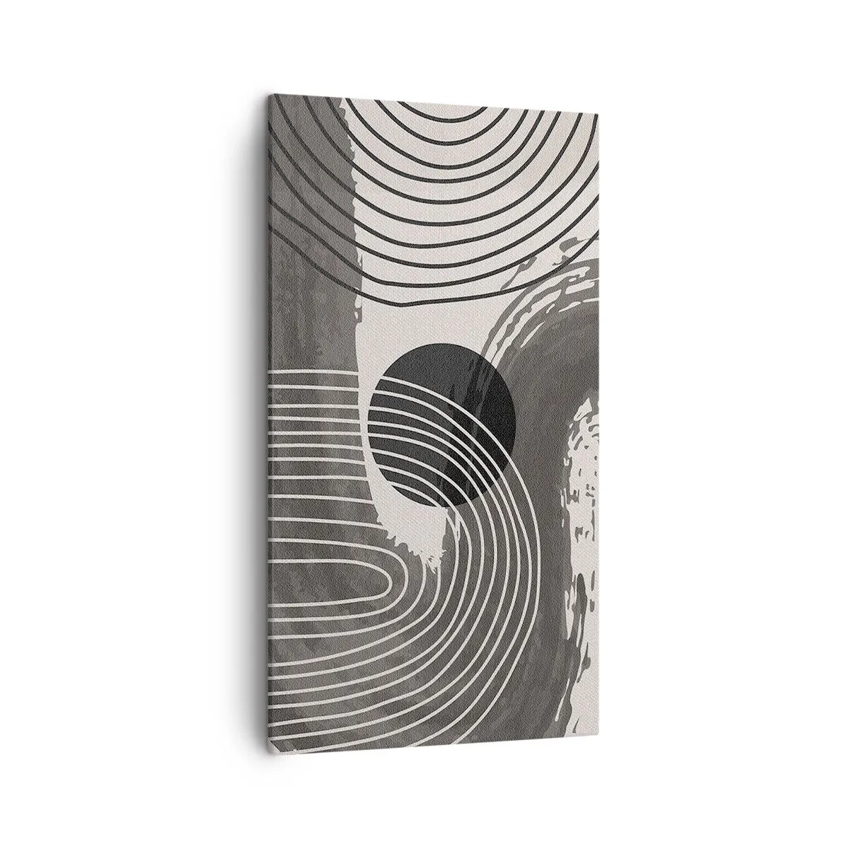 Quadro em tela - O oval vence - 45x80 cm