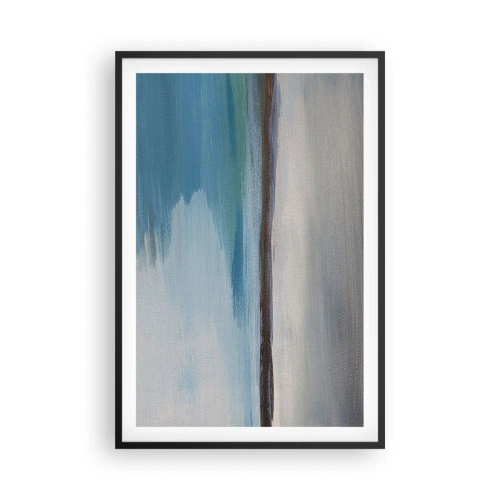 Pôster com moldura preta - Paisagem horizontal - 61x91 cm