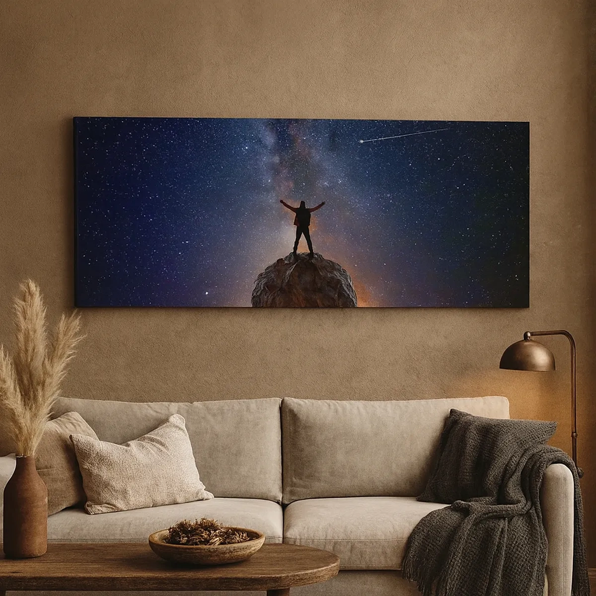 Quadro em tela - A força está comigo! - 30x30 cm