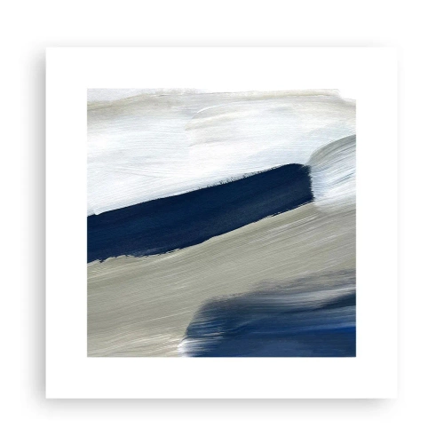 Pôster - Encontro com a brancura - 30x30 cm