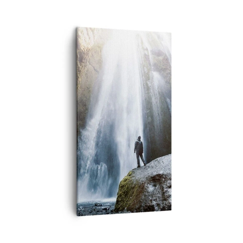 Quadro em tela - Restabelecimento das proporções - 45x80 cm